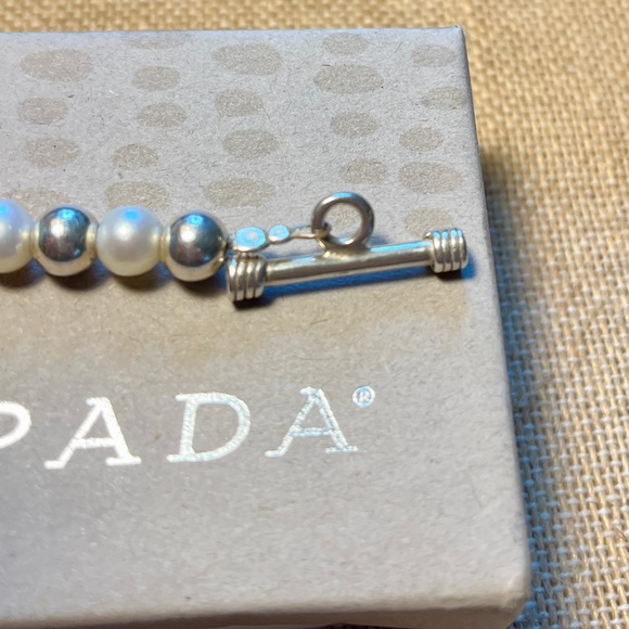 Silpada Pearl and Silver Bead Bracelet - Picture 6 of 6